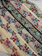 Floral Embroidered Lace Trim