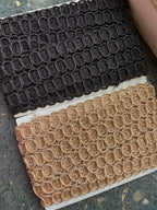 Metallic Woven Loop Trim