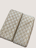 Floral Embroidered Mesh Lace Border