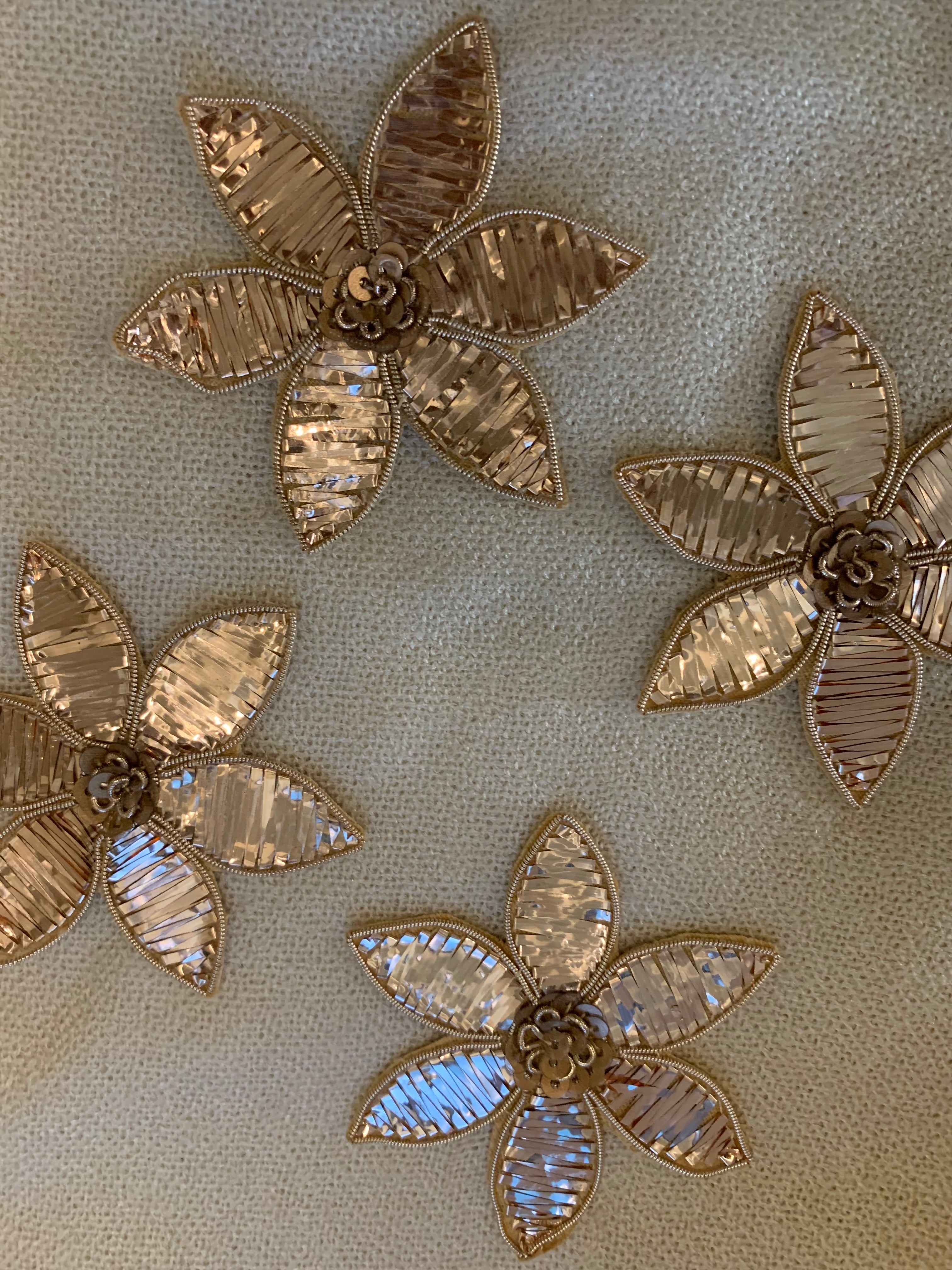 Large Gold Flower patch