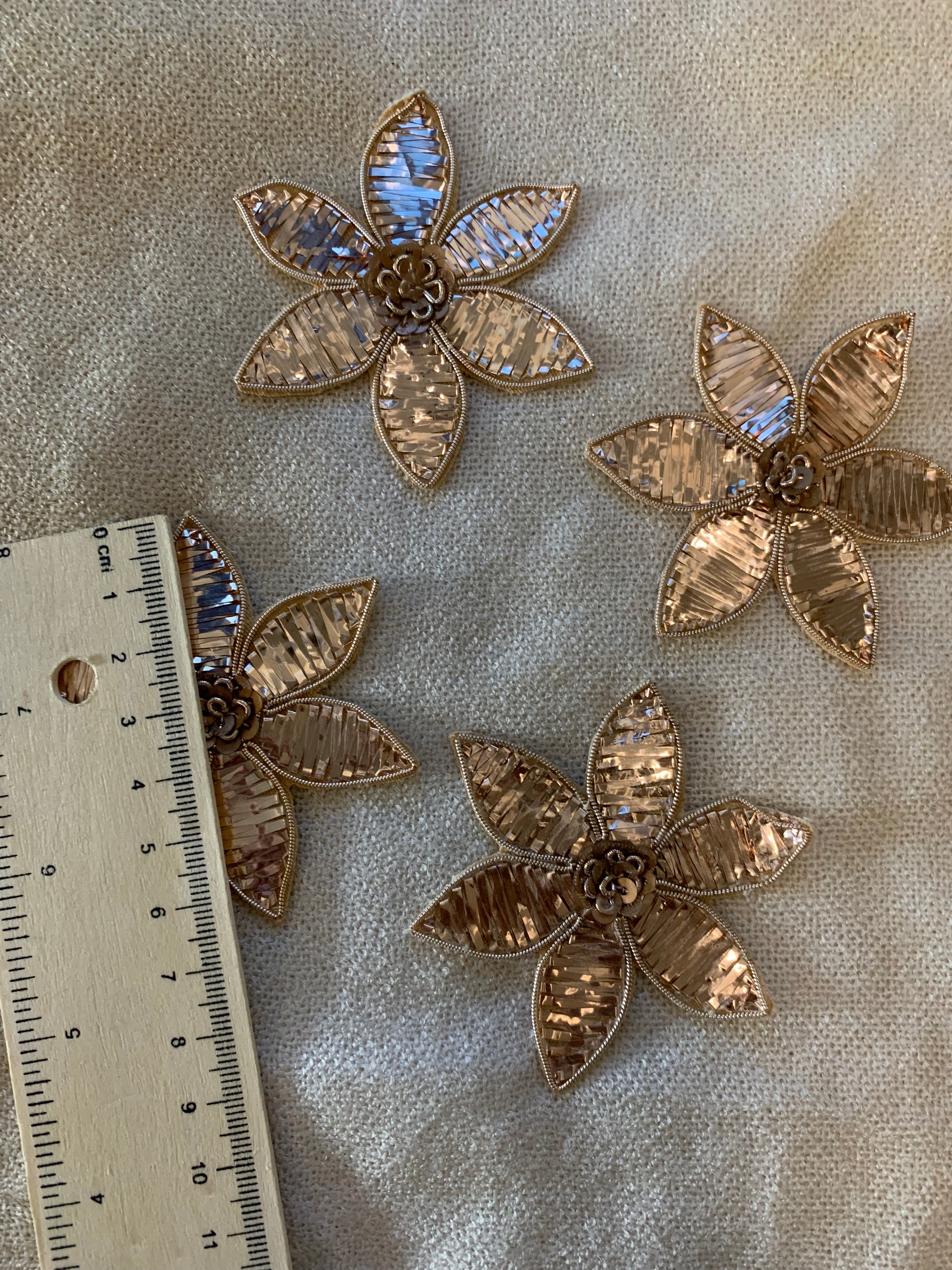 Large Gold Flower patch