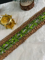 Leaf Trim with Copper Border