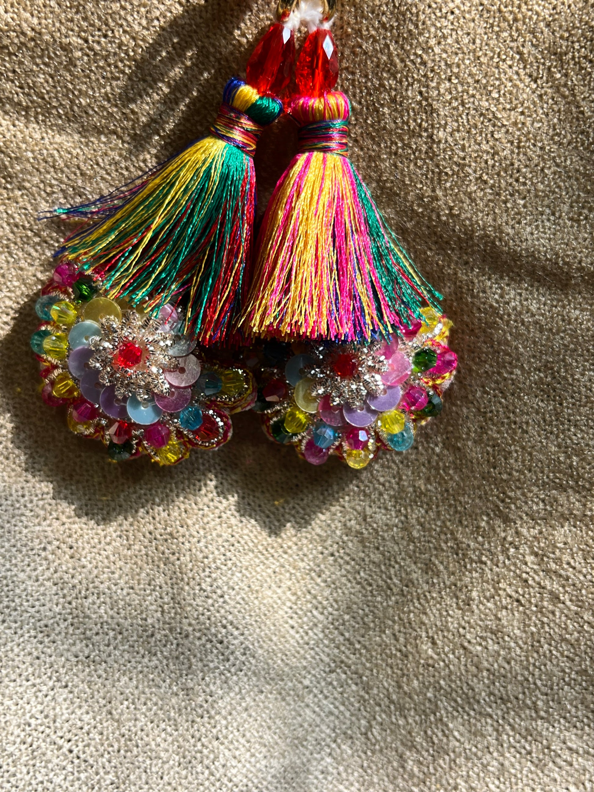 Vibrant Multicolor Festival Tassel
