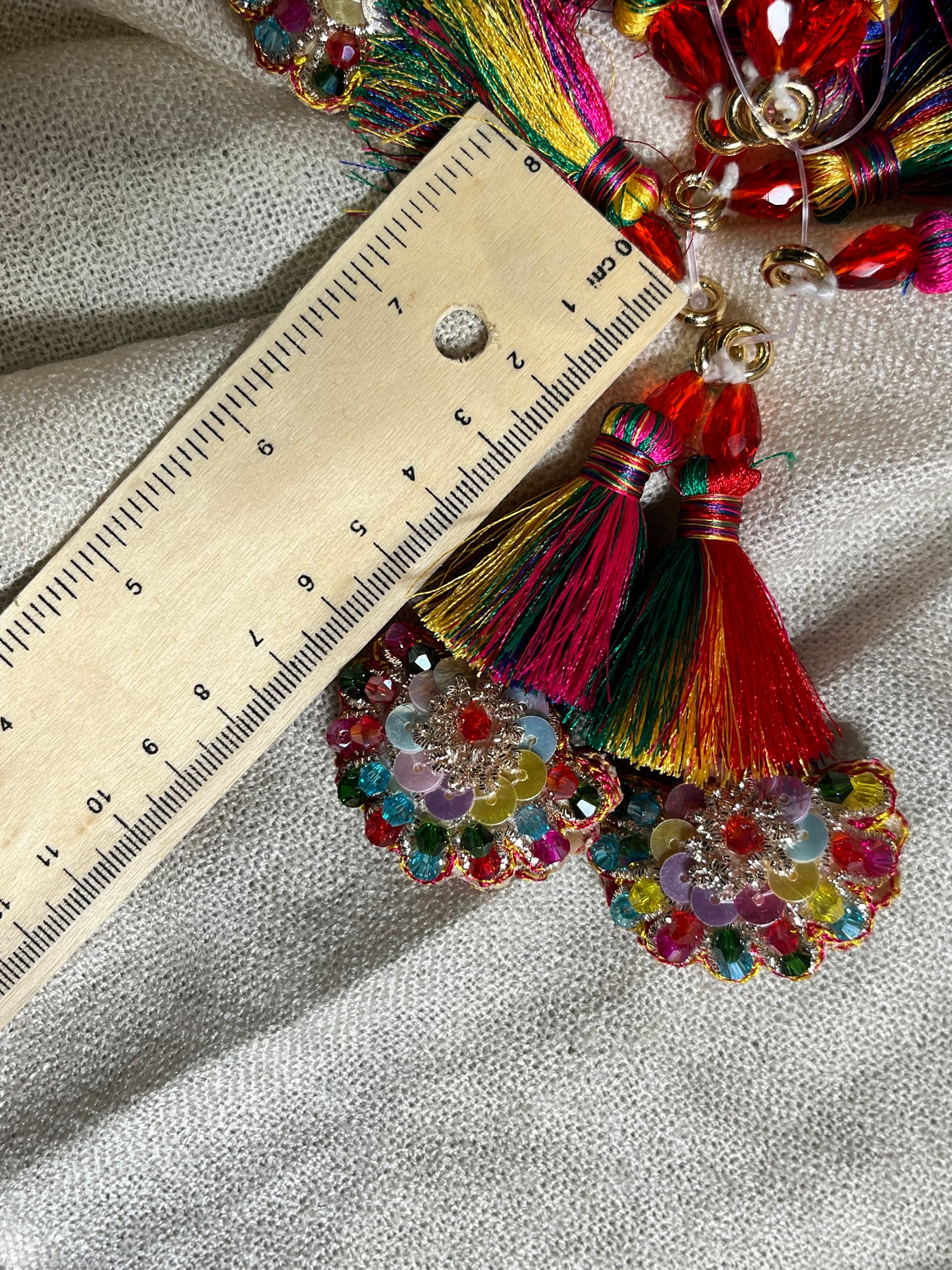 Vibrant Multicolor Festival Tassel