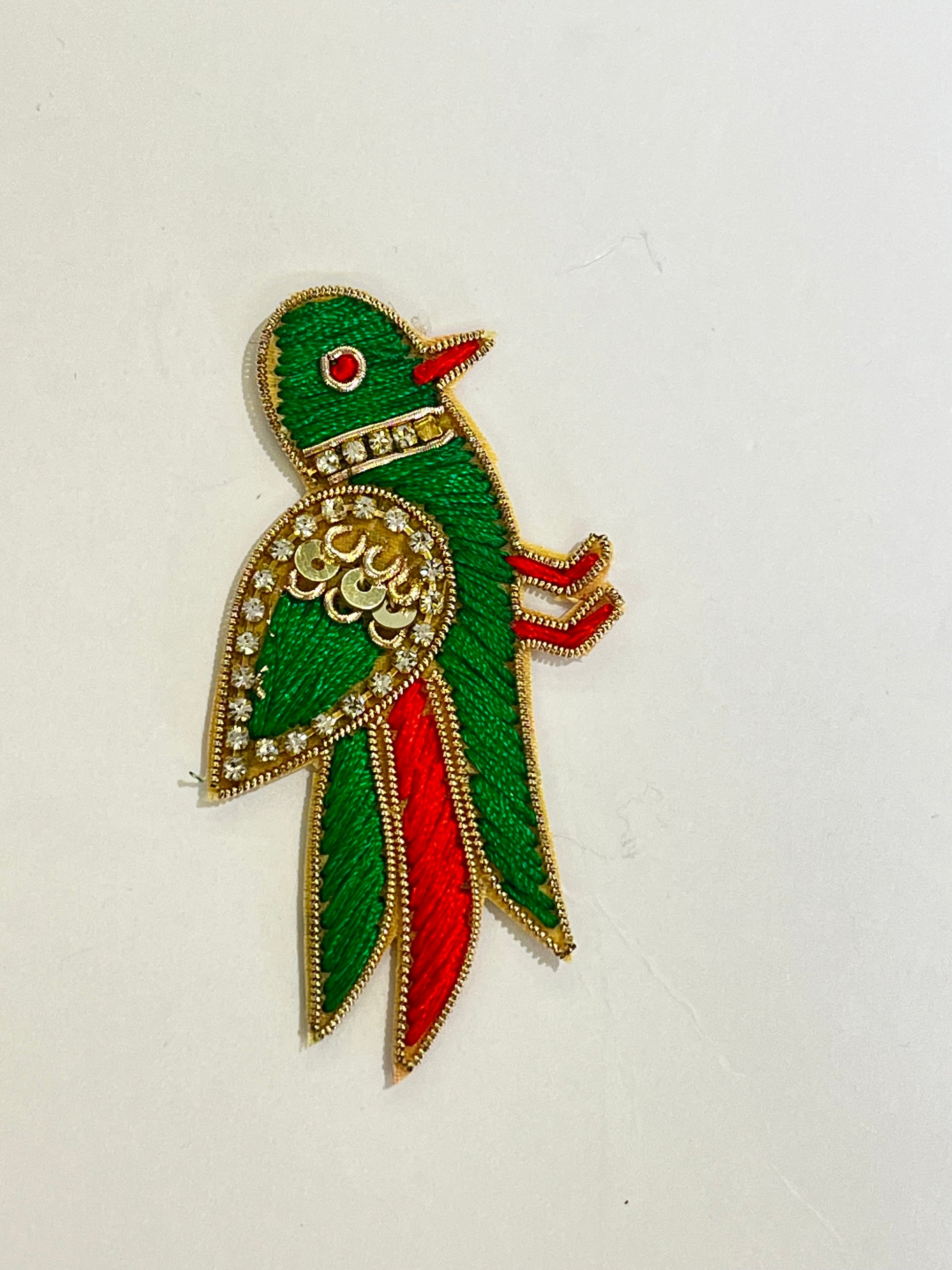 Embroidery Bird Patches