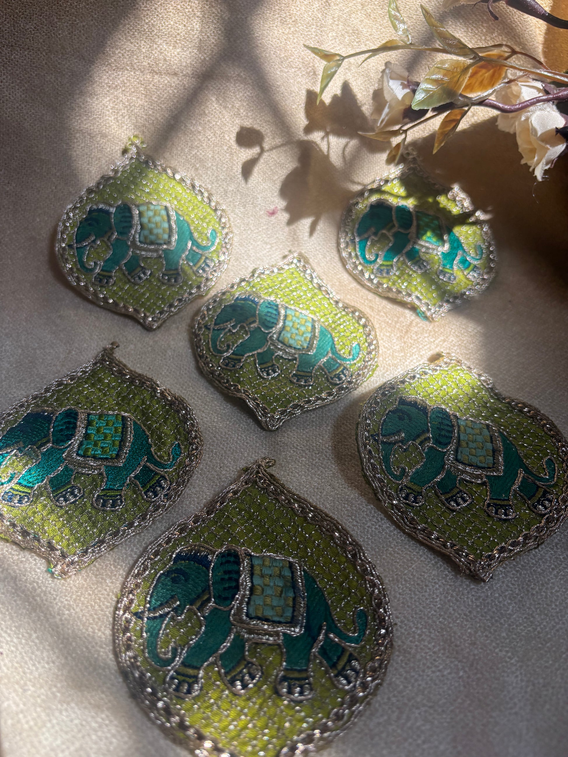 Embroidered Elephant Patch