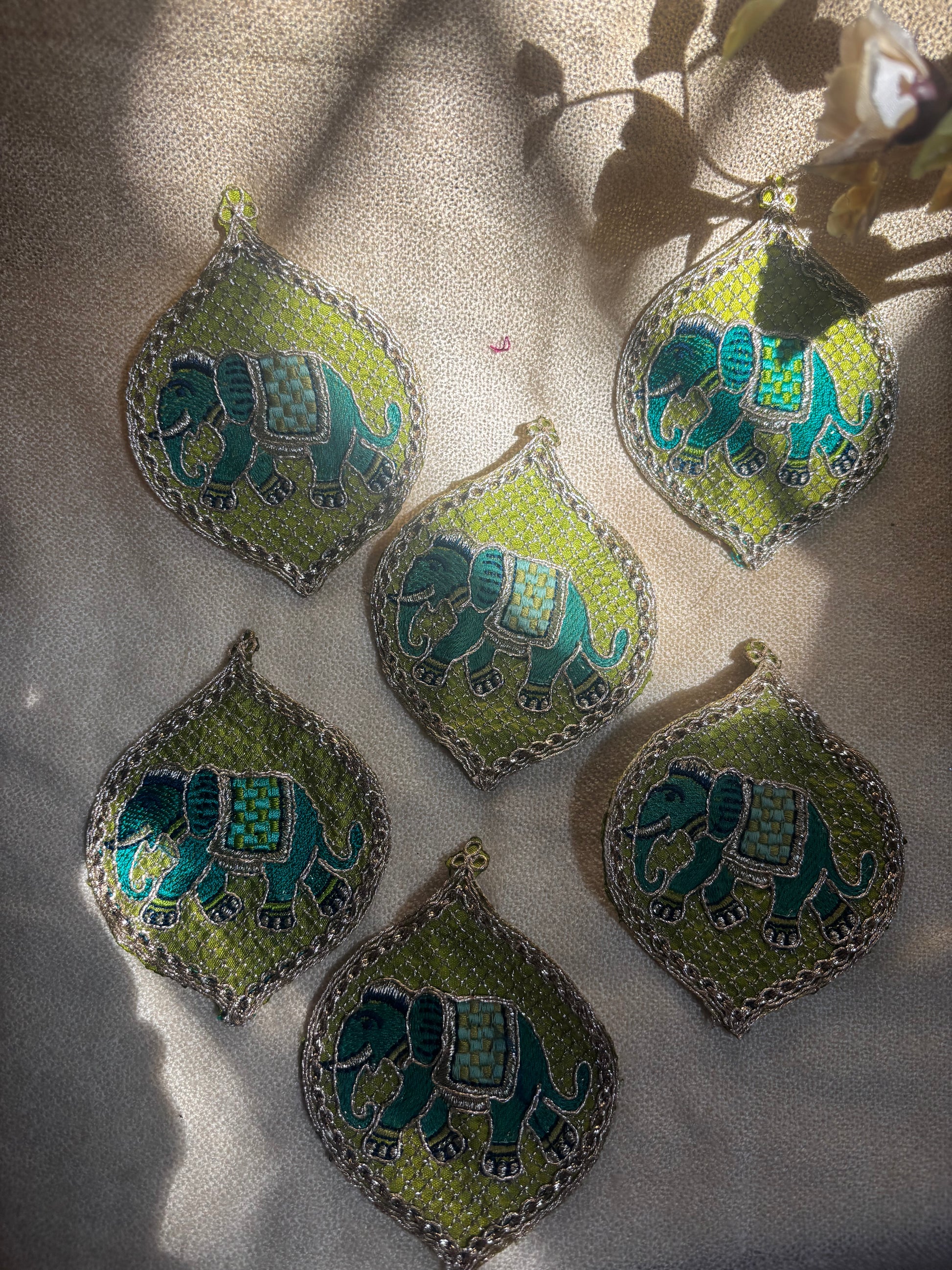 Embroidered Elephant Patch