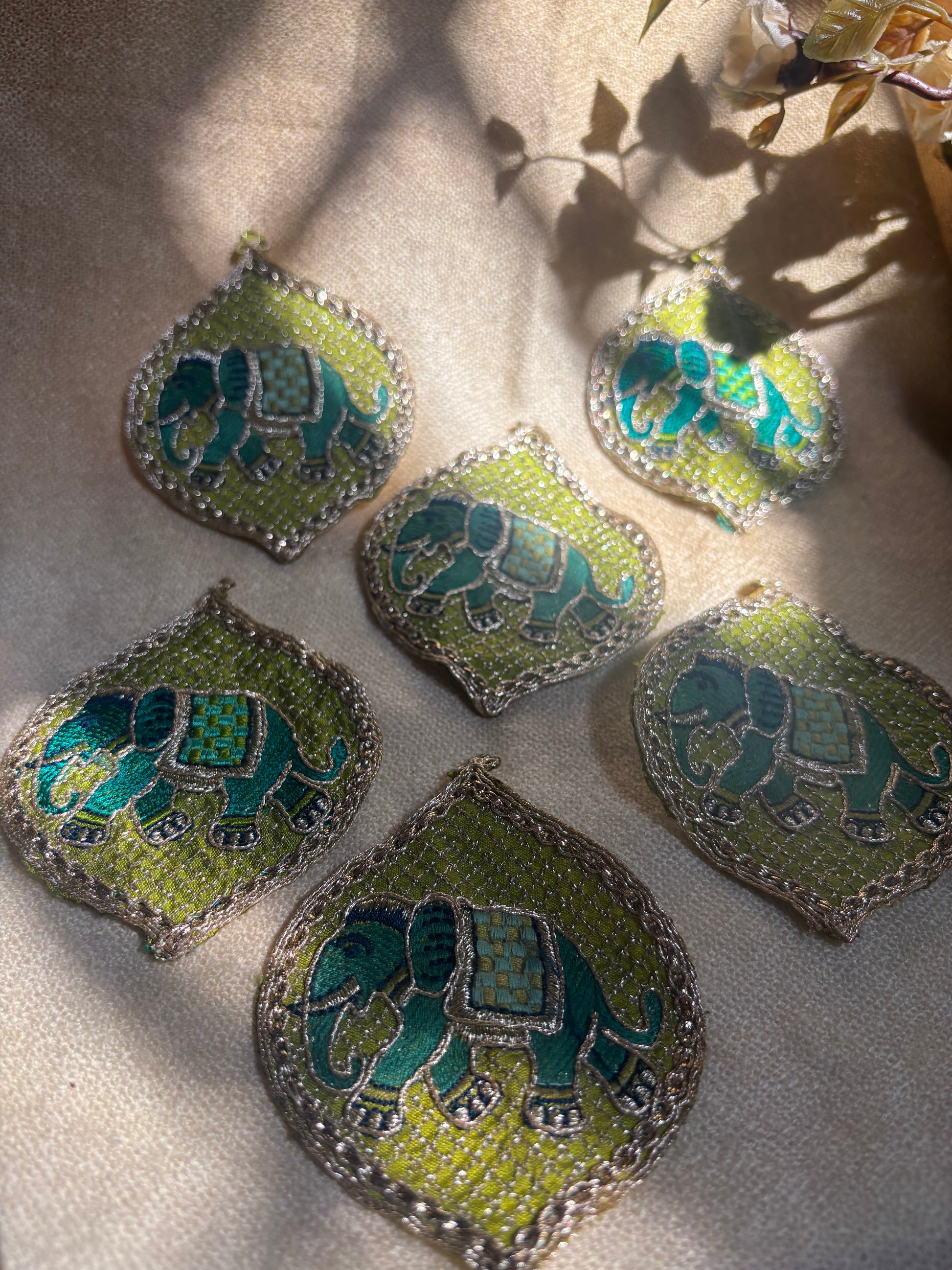 Embroidered Elephant Patch