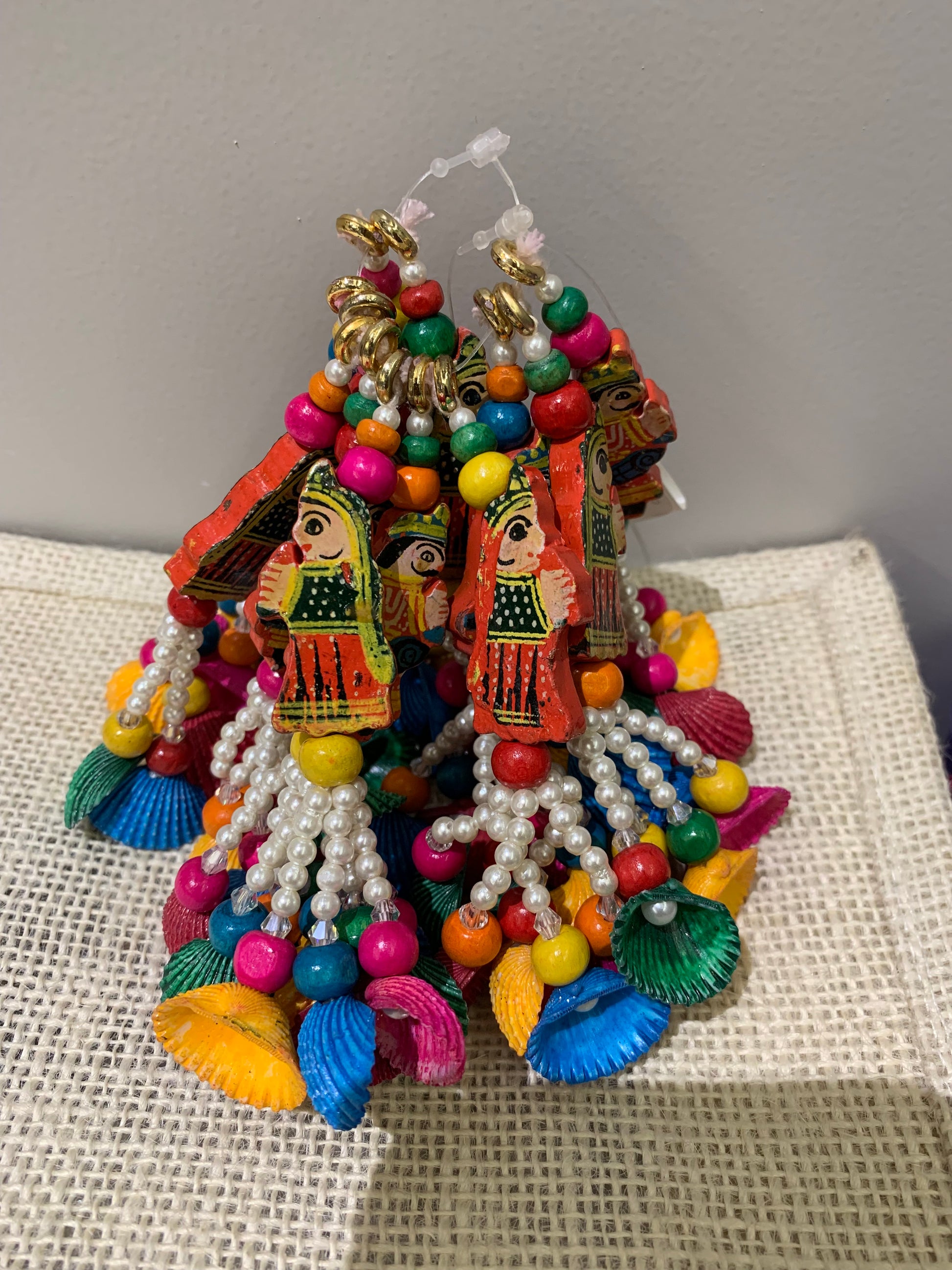 Handcrafted Rajasthani Folk Art Tassel – Colorful Decorative Hanging