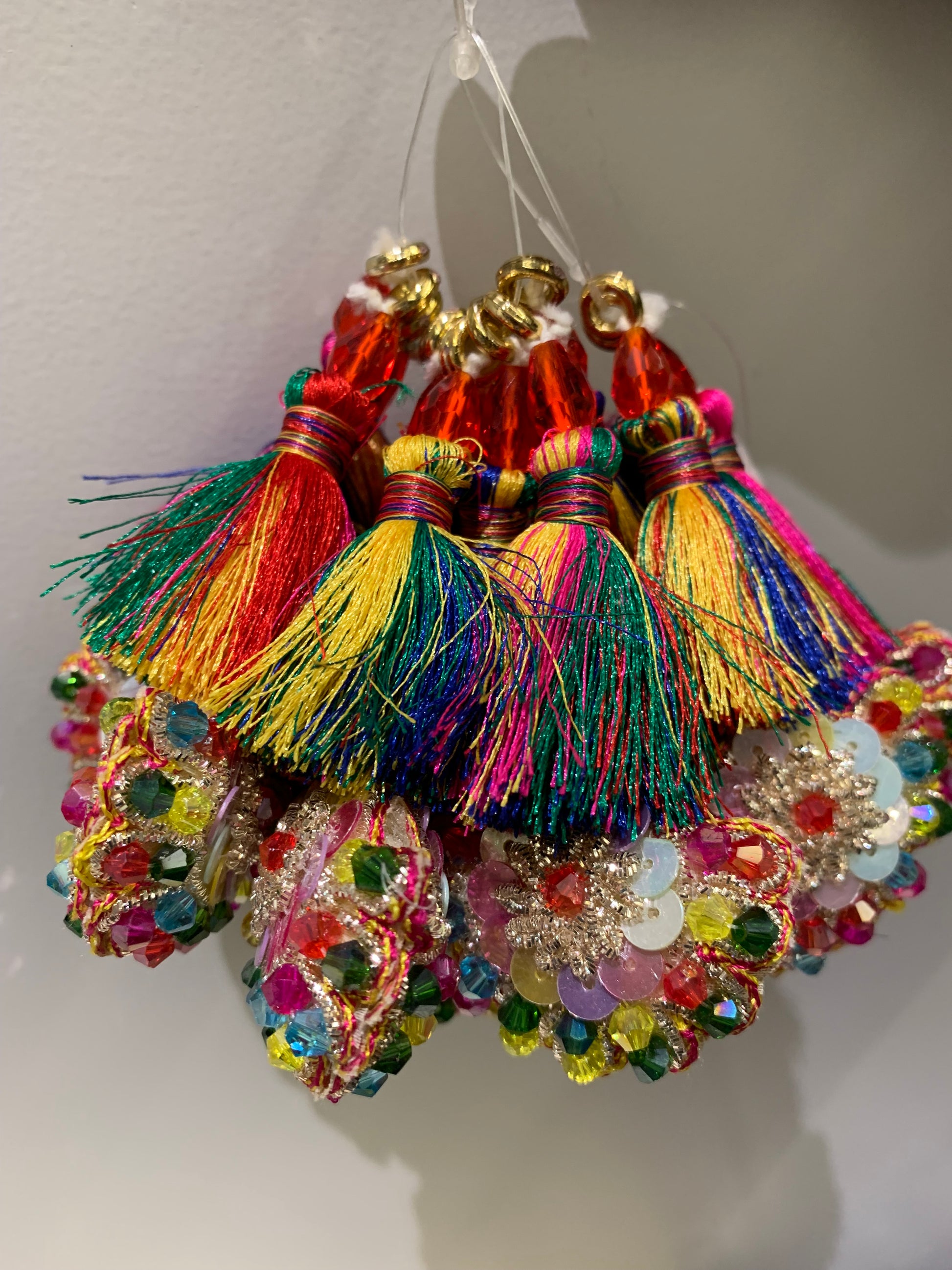 Vibrant Multicolor Festival Tassel