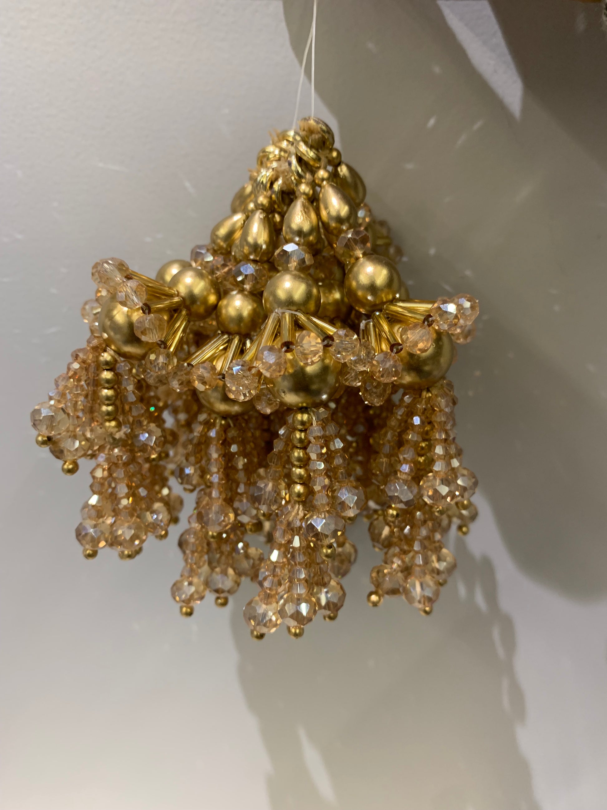 Sparkling Pearl Charm Tassel