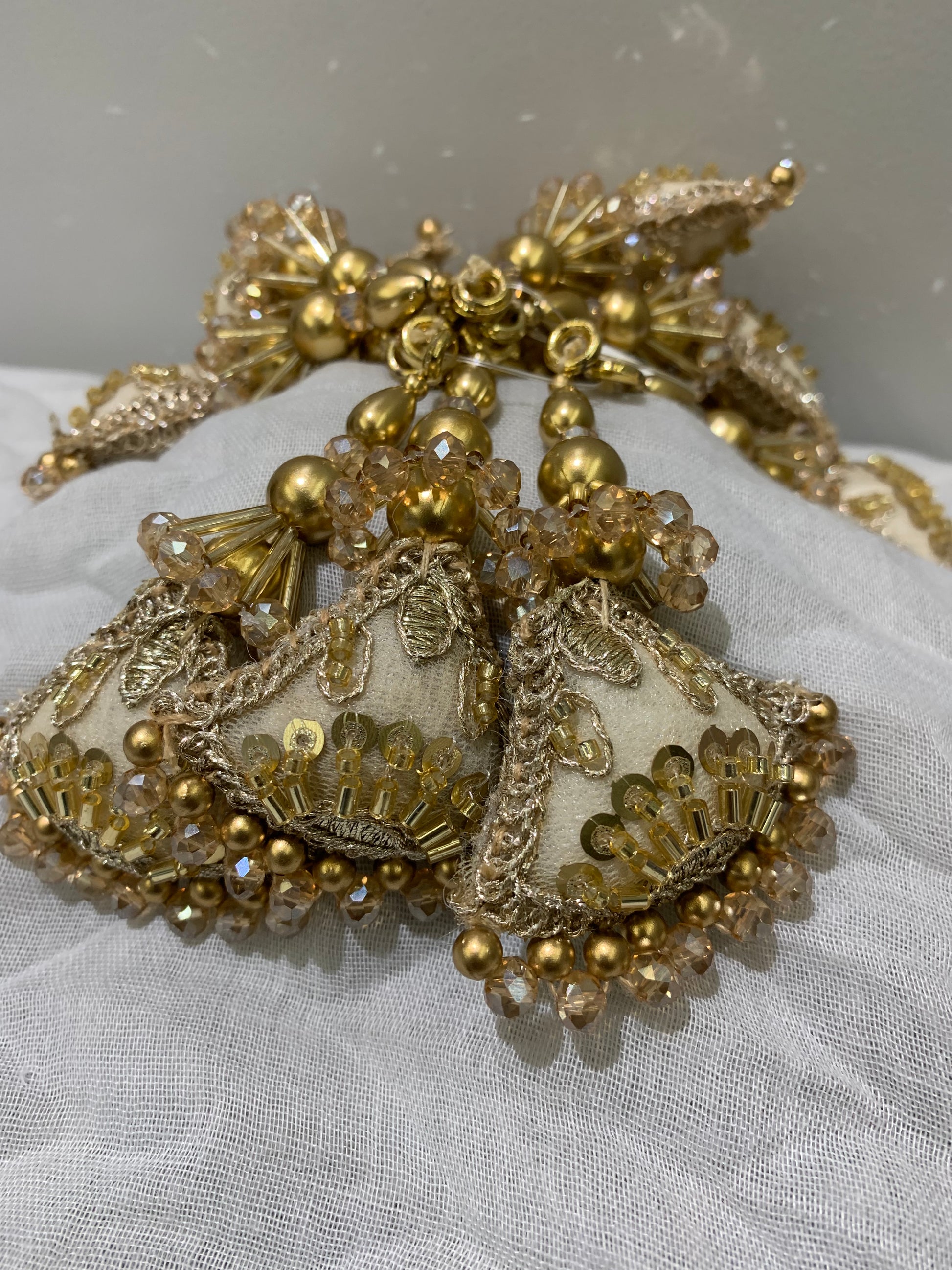 Golden Luxe Beaded Tassels