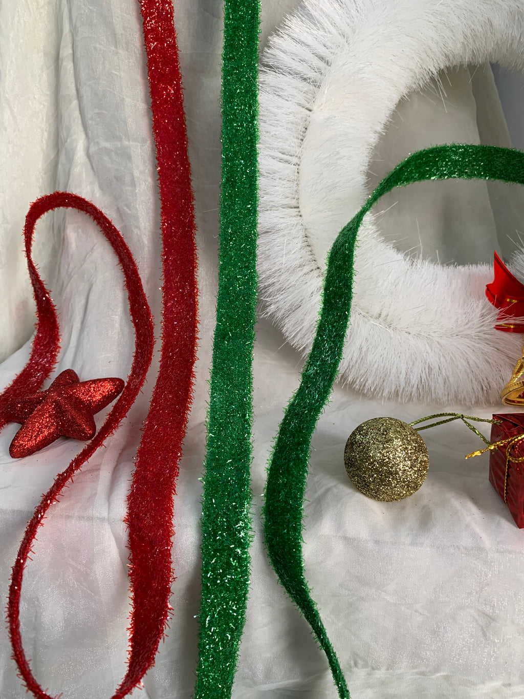 Glitter Fuzzy Decorative Lace