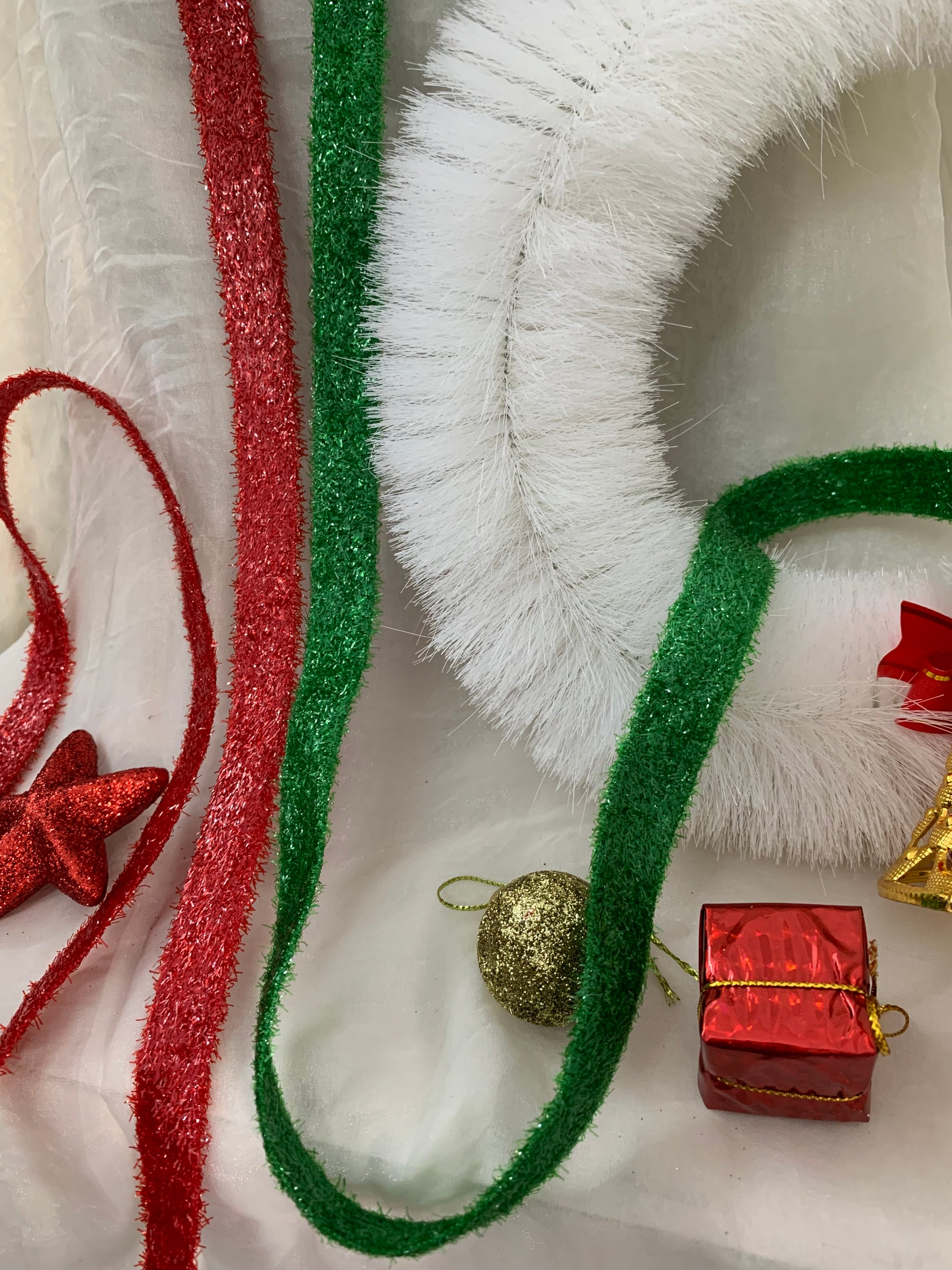 Glitter Fuzzy Decorative Lace