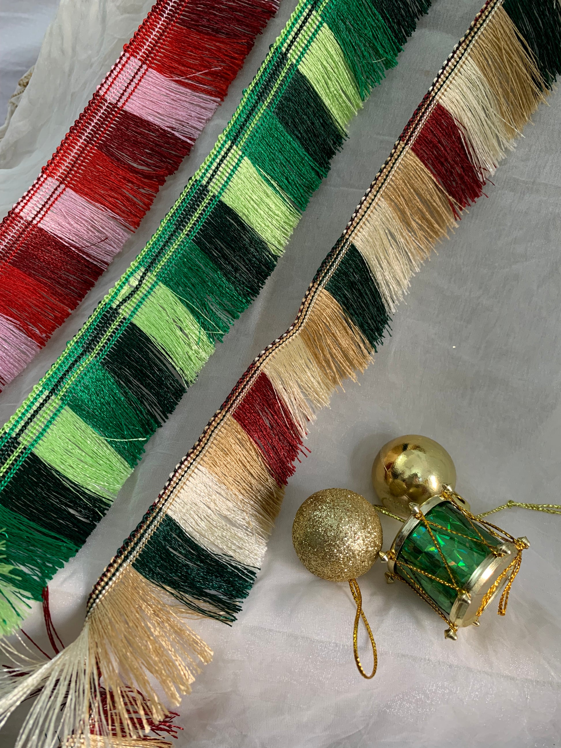 Designer Fringe Lace Multi Colors