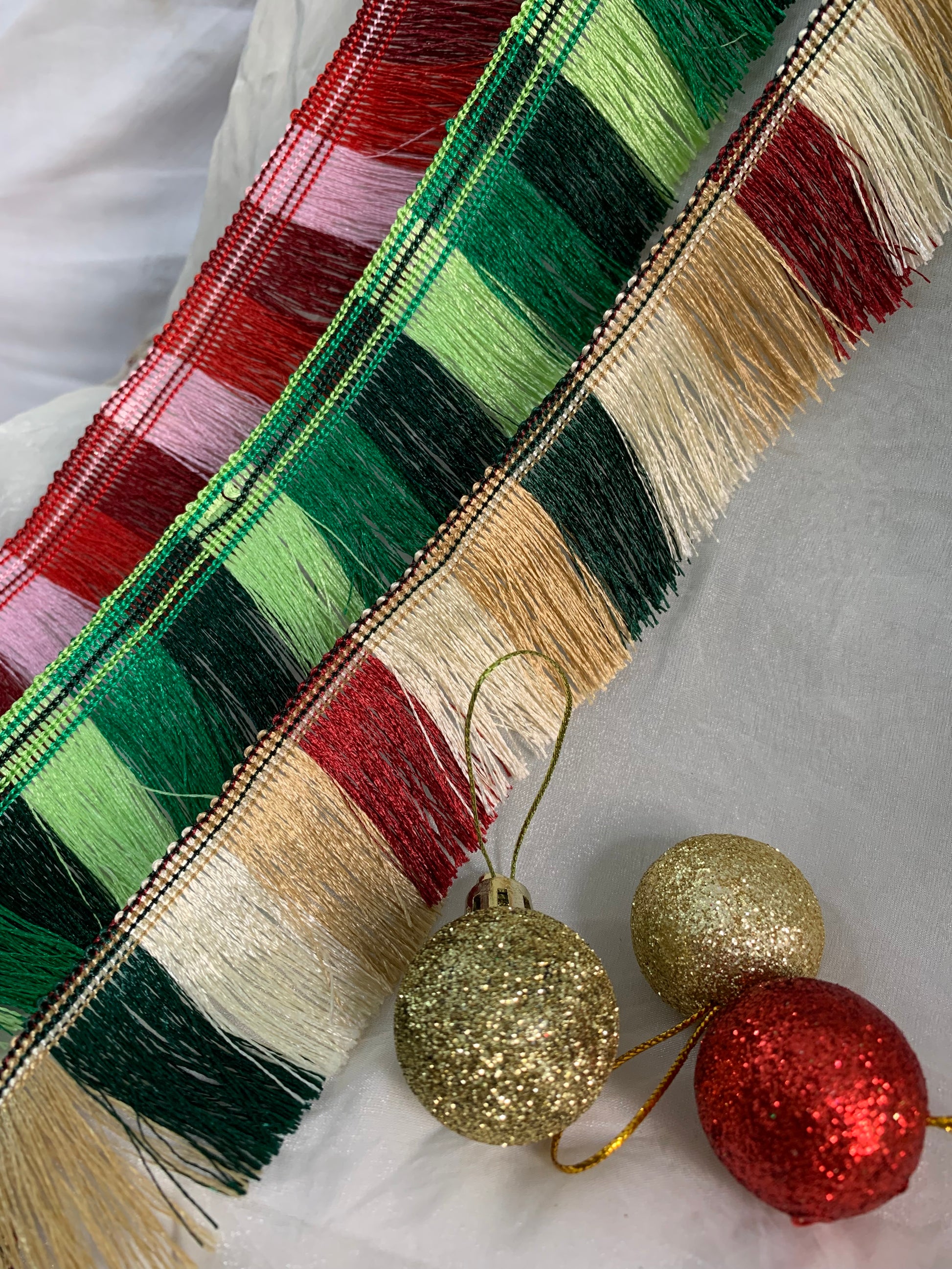 Designer Fringe Lace Multi Colors