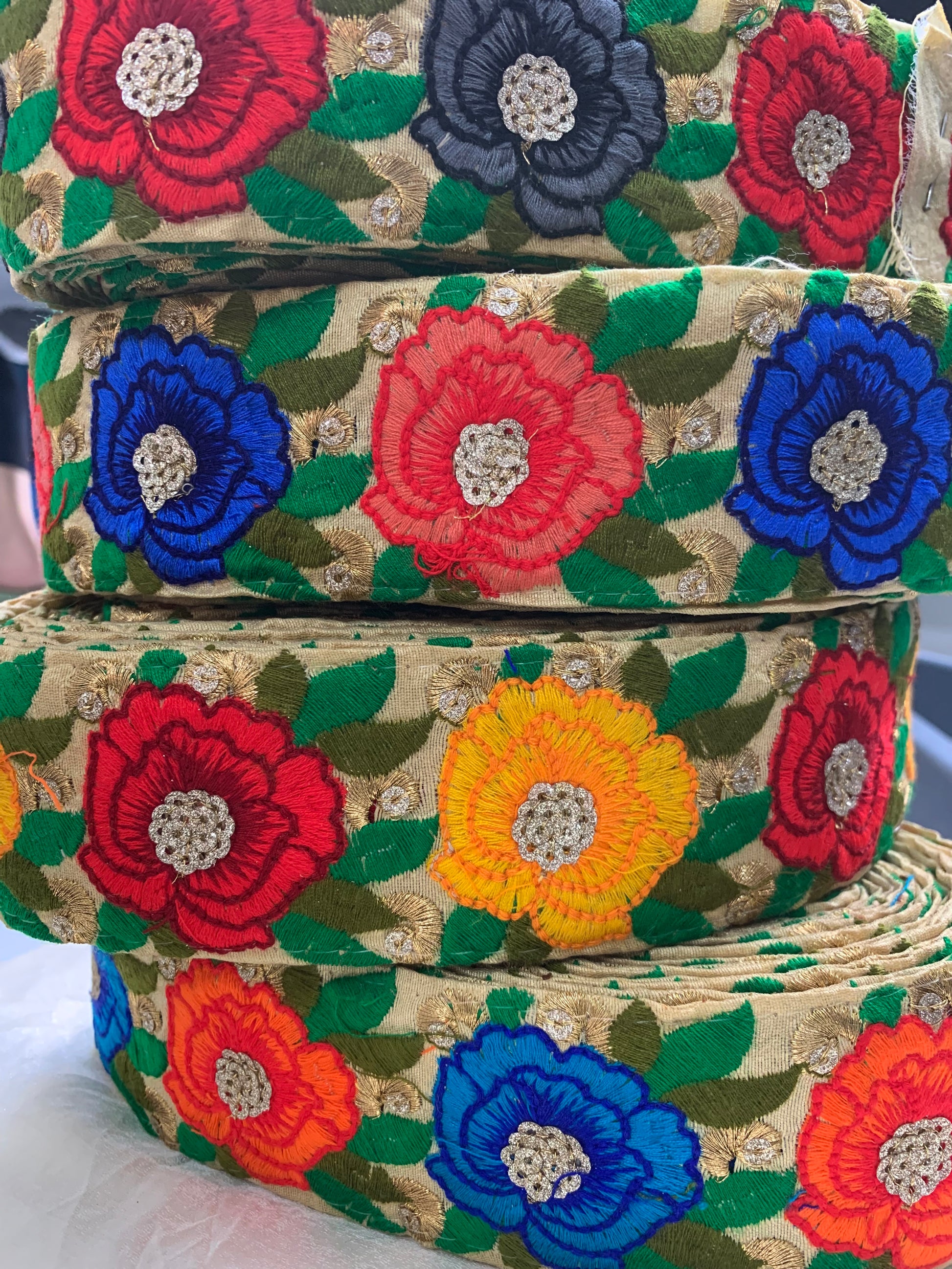 Rich Blossom Multicolor Lace