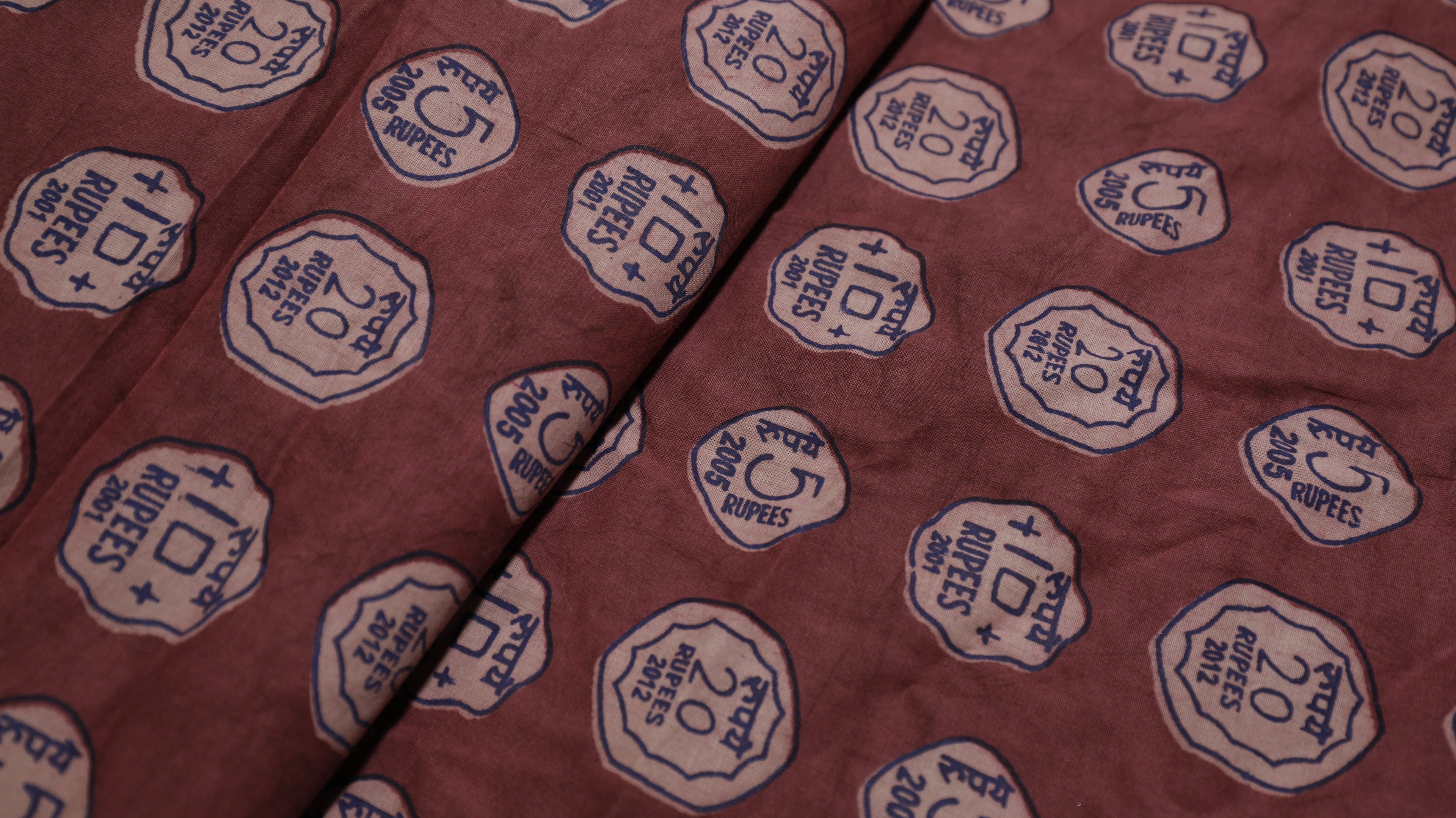 Coin Print Cotton