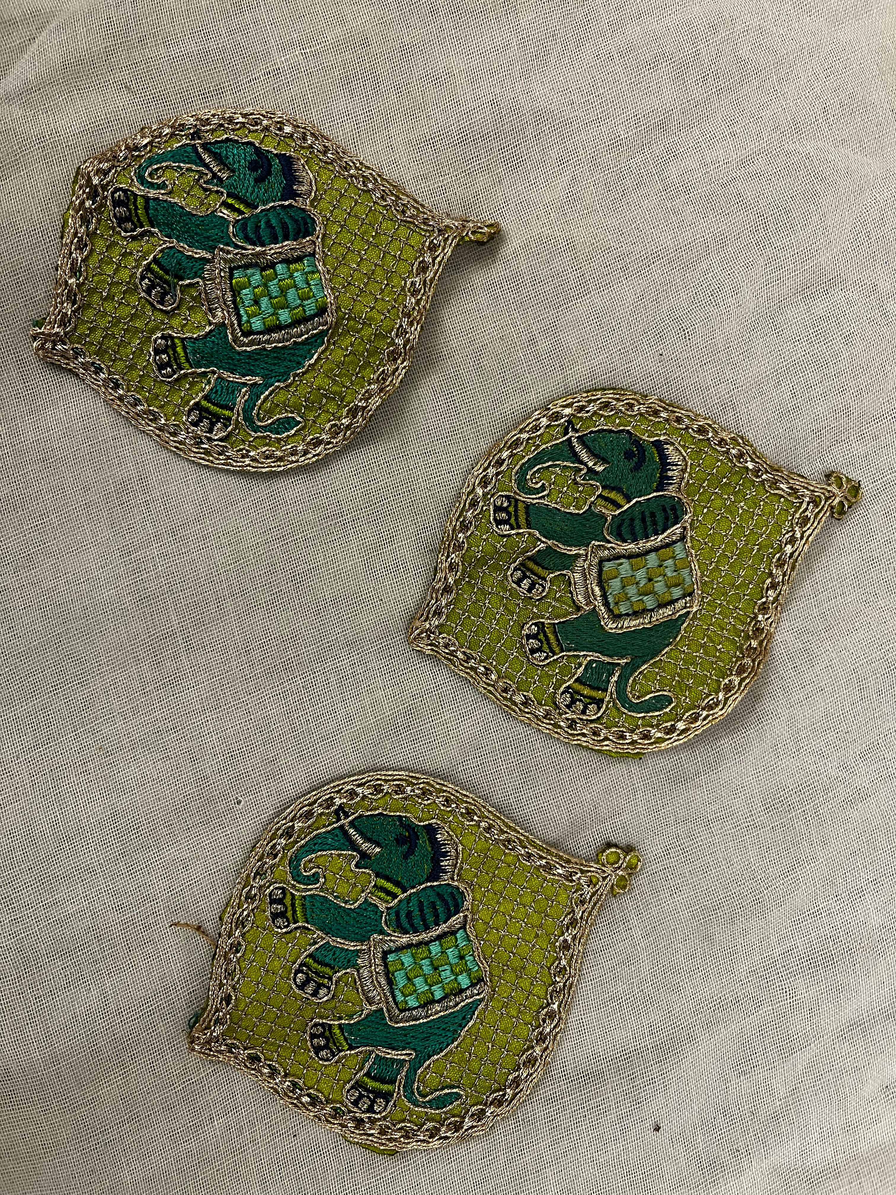 Embroidered Elephant Patch