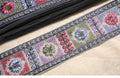 Vintage Floral Box Embroidered Trim