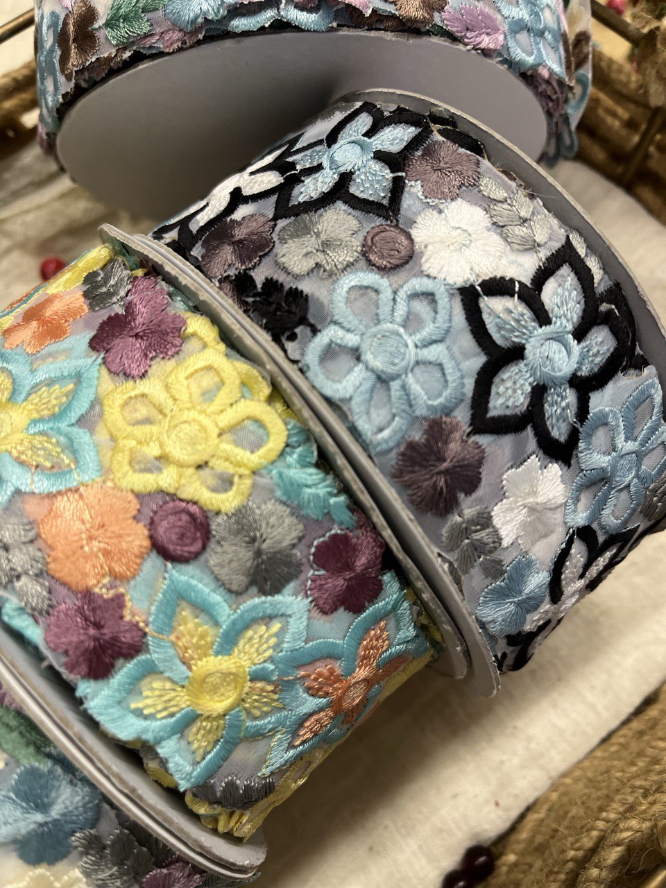 Floral Motif Trim