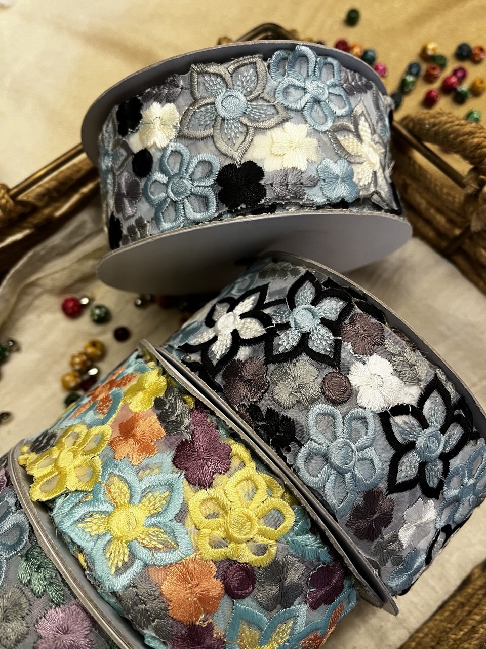 Floral Motif Trim
